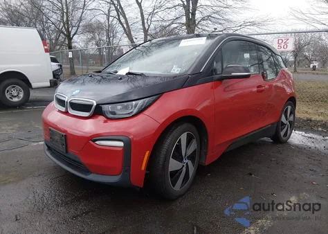 2019 BMW I3 120Ah W/Range Extender z USA, uszkodzony, nr VIN WBY8P4C52K7F02369